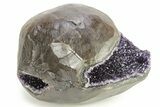 Dark Purple Amethyst Geode - Uruguay #275662-1